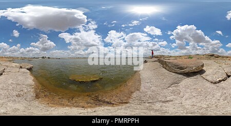 360 degree panoramic view of Shamirpet Lake