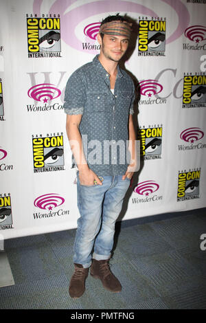 Shiloh Fernandez at day 2 of WonderCon Anaheim. The Evil Dead Press Line Arrivals held at the Anaheim Convention Center in Anaheim, CA, March 30, 2013. Photo by: Richard Chavez / PictureLux  File Reference # 31908 073RAC  For Editorial Use Only -  All Rights Reserved Stock Photo