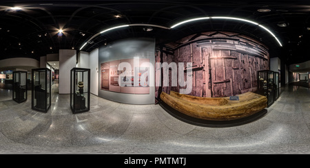 360 degree panoramic view of Chengdu - Jinsha Site Museum - Museo -3