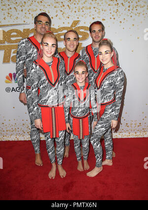Hollywood, United States. 18th Sep, 2018. 18 September 2018- Hollywood, California - Zurcaroh. 'America's Got Talent' Season 13 Live Show held at The Dolby Theatre. Credit: Faye Sadou/AdMedia/Newscom/Alamy Live News