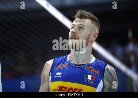 Florence, Italy. 18th September 2018, IVAN ZAYTSEV  Italy vs Slovenia Volleyball men's world championship  Florence September 18, 2018 Credit: Filippo Rubin/Alamy Live News Stock Photo