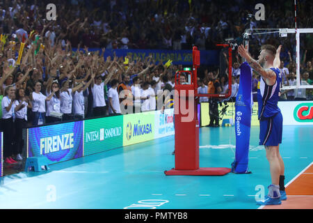 Florence, Italy. 18th September 2018, IVAN ZAYTSEV  Italy vs Slovenia Volleyball men's world championship  Florence September 18, 2018 Credit: Filippo Rubin/Alamy Live News Stock Photo