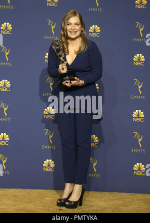 Merritt Wever at the 70th Primetime Emmy Awards held at Microsoft ...