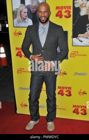 Common at the 'Movie 43' Premiere held at the Grauman's Chinese Theater in Hollywood, CA.The event took place on Wednesday, January 23, 2013. Photo by PRPP / PictureLux   File Reference # 31814 042PRPP  For Editorial Use Only -  All Rights Reserved Stock Photo