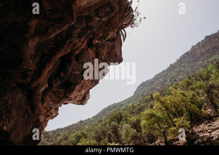 Documentary travel photographs of Paradise Valley in the High Atlas Mountains, Agadir, Morocco Stock Photo