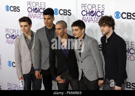 The Wanted at the People's Choice Awards 2013. Arrivals held at the Nokia Theater L.A. Live in Los Angeles, CA, January 9, 2013. Photo by: Richard Chavez / PictureLux Stock Photo