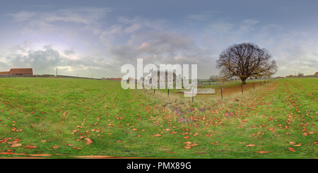 360 degree panoramic view of Binham Priory