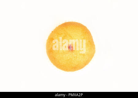 tasty muffin cakes, isolated on white background. Stock Photo