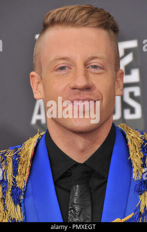 Macklemore at the 2013 MTV Movie Awards held at the Sony Pictures Studios in Culver City, CA. The event took place on Sunday, April 14, 2013.  Photo by PRPP / PictureLux  File Reference # 31918 081PRPP01  For Editorial Use Only -  All Rights Reserved