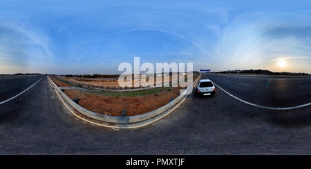 360 degree panoramic view of Jawaharlal Nehru Outer Ring Road, APPA Junction