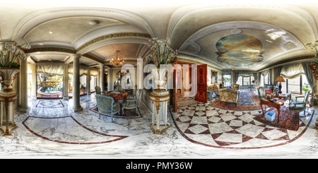 360 degree panoramic view of cipriani hotel. venice