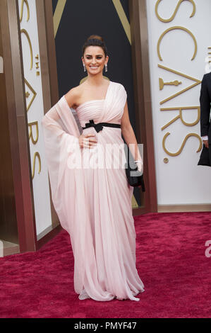 Penelope Cruz arrives at the Oscars on Sunday, March 2, 2025, at the ...