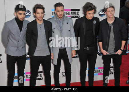One Direction at the 2013 American Music Awards. Arrivals held at Nokia Theatre L.A. Live on November 24, 2013 in Los Angeles, CA. Photo by PRPP PRPP / PictureLux  File Reference # 32192 057PRPP01  For Editorial Use Only -  All Rights Reserved Stock Photo