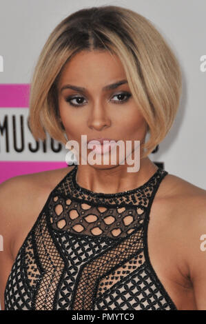 Ciara at the 2013 American Music Awards. Arrivals held at Nokia Theatre L.A. Live on November 24, 2013 in Los Angeles, CA. Photo by PRPP PRPP / PictureLux  File Reference # 32192 066PRPP01  For Editorial Use Only -  All Rights Reserved Stock Photo