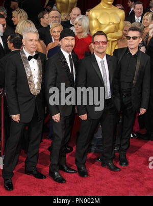 U2  03/02/2014 The 86th Annual Academy Awards held at Dolby Theatre in Hollywood, CA Photo by Mayuka Ishikawa / HNW / PictureLux Stock Photo