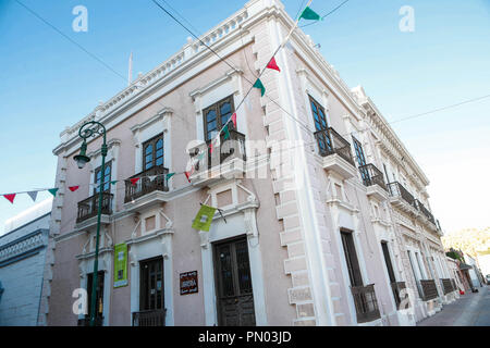 Museo de Culturas Populares e Indígenas de Sonora Hermosillo, Sonora.  (Photo: Luis Gutierrez /NortePhoto)   pclaves: Fachada, outdoors,  antiguo, arq Stock Photo