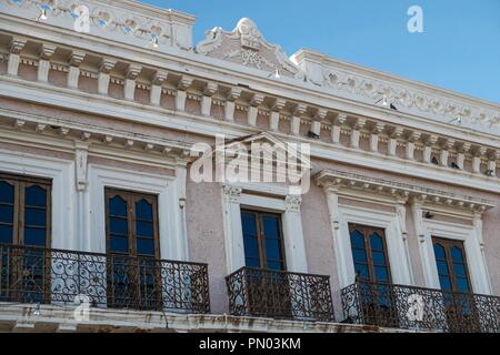 Museo de Culturas Populares e Indígenas de Sonora Hermosillo, Sonora.  (Photo: Luis Gutierrez /NortePhoto)   pclaves: Fachada, outdoors,  antiguo, arq Stock Photo