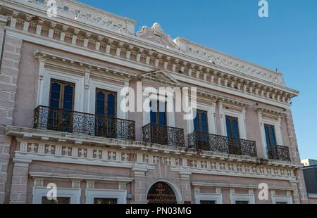 Museo de Culturas Populares e Indígenas de Sonora Hermosillo, Sonora.  (Photo: Luis Gutierrez /NortePhoto)   pclaves: Fachada, outdoors,  antiguo, arq Stock Photo