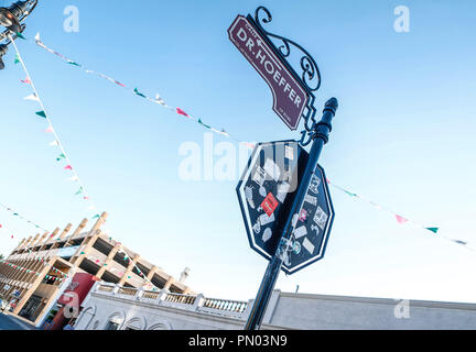 Museo de Culturas Populares e Indígenas de Sonora Hermosillo, Sonora.  (Photo: Luis Gutierrez /NortePhoto)   pclaves: Fachada, outdoors,  antiguo, arq Stock Photo