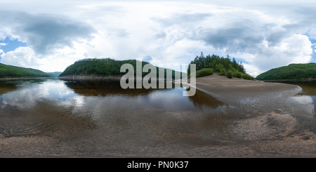 360 degree panoramic view of Vitim river bank #25