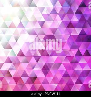Geometric retro low poly triangle background design Stock Vector
