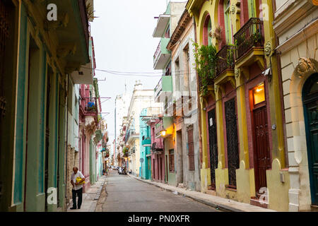 street scene, Havana, Cuba Stock Photo