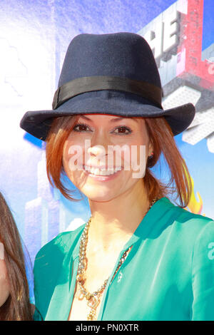 Brooke Burke at the Warner Bros. Pictures premiere of "The Lego Movie