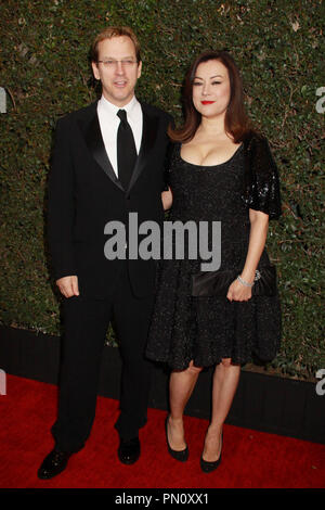 Phil Laak, Jennifer Tilly  02/01/2014 2014 Writers Guild Awards held at JW Marriott Los Angeles L.A. Live in  Los Angeles, CA Photo by Kazuki Hirata / HNW / PictureLux Stock Photo