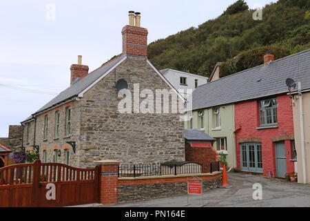 Llangrannog, Cardigan Bay, Ceredigion, Wales, Great Britain, United Kingdom, UK, Europe Stock Photo