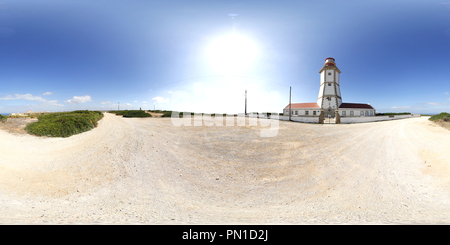 360 degree panoramic view of Farol Cabo Espichel