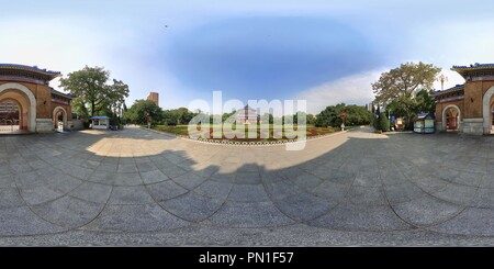 360 degree panoramic view of Sun yat-sen memorial hall   2012
