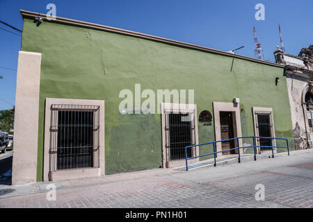 Casa Gardenia del Colegio Sonora el Centro histórico de Hermosillo, Sonora.  (Photo: Luis Gutierrez /NortePhoto)   Pclaves: Fachada, outdoors, casa, a Stock Photo