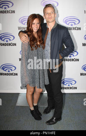Malese Jow and Jesse Luken at the 'Star Crossed' Press Line held at Wonder Con 2014 Day 1 at the Anaheim Convention Center. The event took place on April 18, 2014. Photo by: Richard Chavez / PictureLux Stock Photo