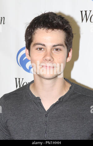 Dylan O'Brien at 'The Maze Runner' Press Line held at Wonder Con 2014 Day Two at the Anaheim Convention Center in Anaheim, CA, April 19, 2014. Photo by: Richard Chavez / PictureLux Stock Photo