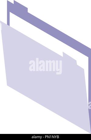 browse folder isometric icon vector illustration Stock Vector Image ...