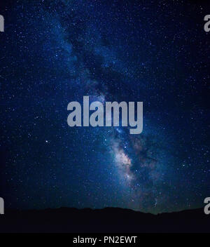 Milky Way from the Death Valley Stock Photo - Alamy