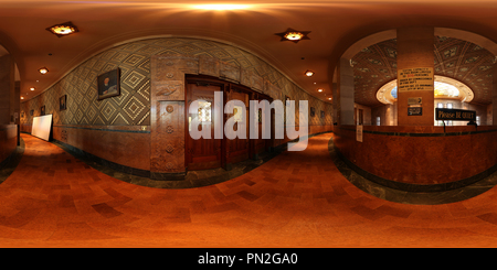 360 degree panoramic view of Buffalo City Hall, Council Chamber Entrance