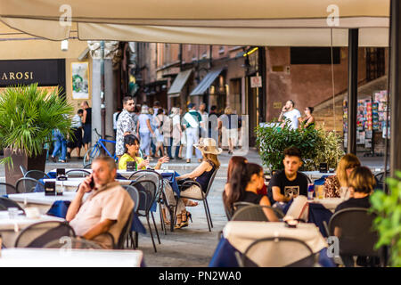 RAVENNA, ITALY - SEPTEMBER 19, 2018: tourists walking in historical center  of Ravenna Stock Photo - Alamy