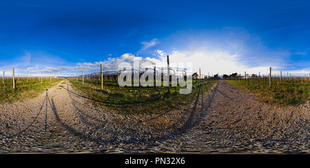 360 degree panoramic view of Debeli Rtič - Slovenija