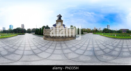 360 degree panoramic view of sun-yat-sen-memorial-hall   Sun yat-sen as      2013