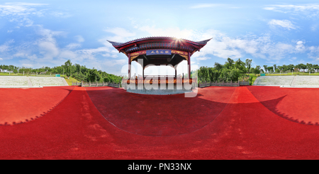 360 degree panoramic view of chongqing garden expo park the outdoor theater 2