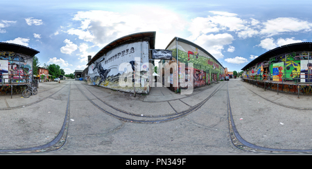 360 degree panoramic view of Cassiopeia Berlin