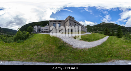 360 degree panoramic view of Industrie Museum Vemork