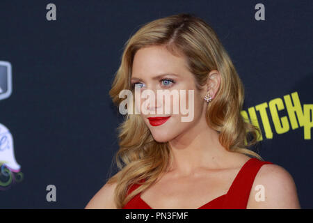 Brittany Snow at the World Premiere of Universal Pictures' 'Pitch Perfect 2' held at the Nokia Theatre L.A. Live in Los Angeles, CA, May 8, 2015. Photo by Joe Martinez / PictureLux Stock Photo