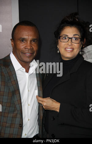 Sugar Ray Leonard and Bernadette Robi Circa 1990's Credit: Ralph ...