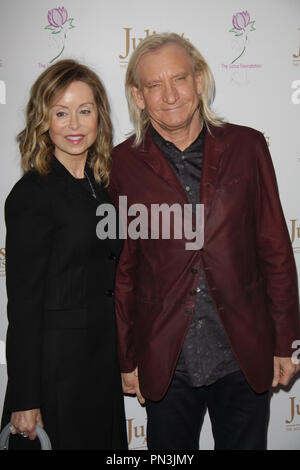 Marjorie Walsh, Joe Walsh  12/01/2015 Property from The Collection of Ringo Starr & Barbara Bach VIP Reception held at Julien's Auctions gallery in Beverly Hills, CA Photo by Izumi Hasegawa / HNW / PictureLux Stock Photo