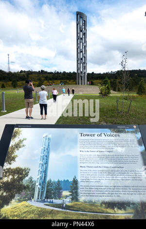 The Tower Of Voices Featuring 40 Wind Chimes At The Flight 93 National 