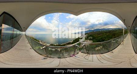 360 degree panoramic view of Hotel Yalta Intourist