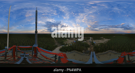 360 degree panoramic view of Vew to taiga. 11:30 pm