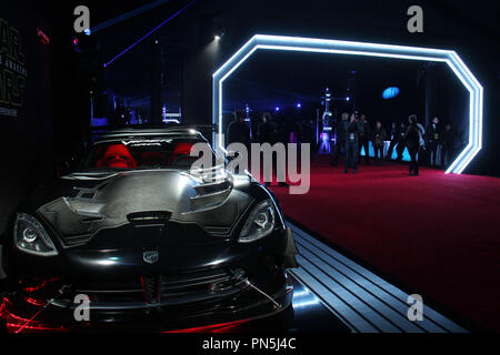 Atmosphere  12/14/2015 'Star Wars The Force Awakens' Premiere held at the Dolby Theatre in Hollywood, CA Photo by Kazuki Hirata / HNW / PictureLux Stock Photo